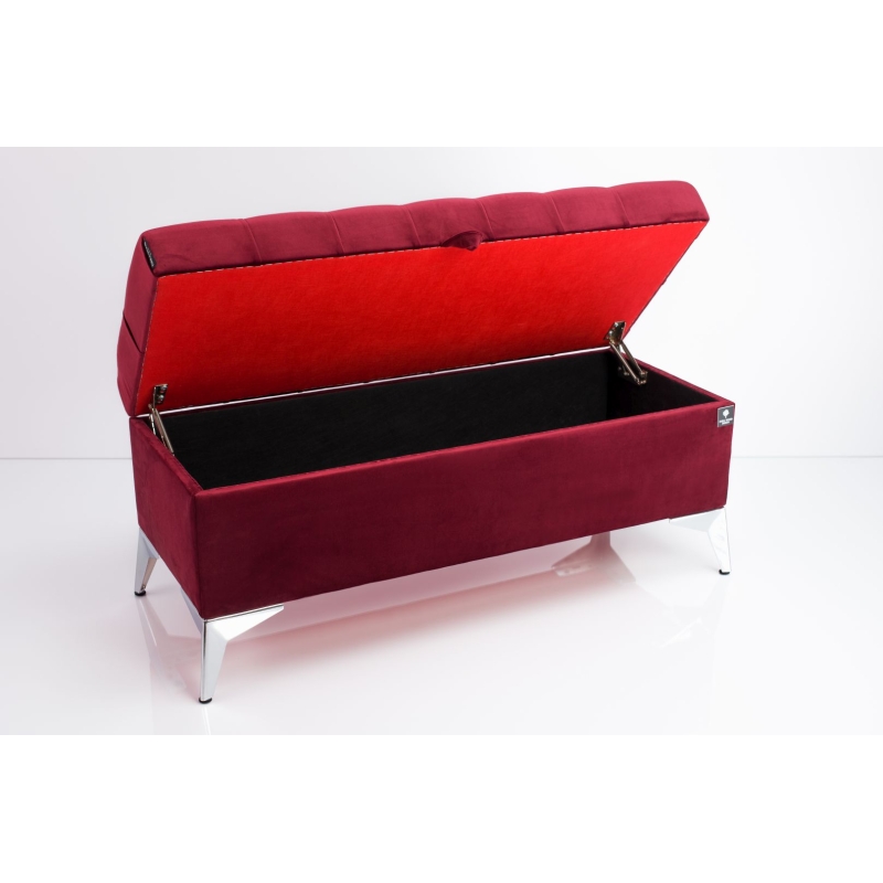 Tufted Storage Bench